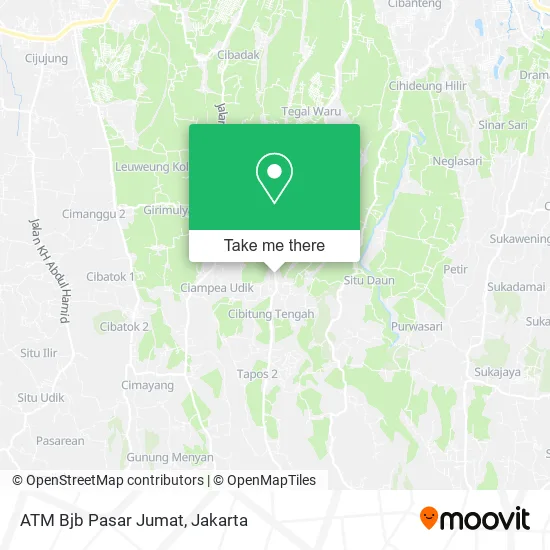 ATM Bjb Pasar Jumat map