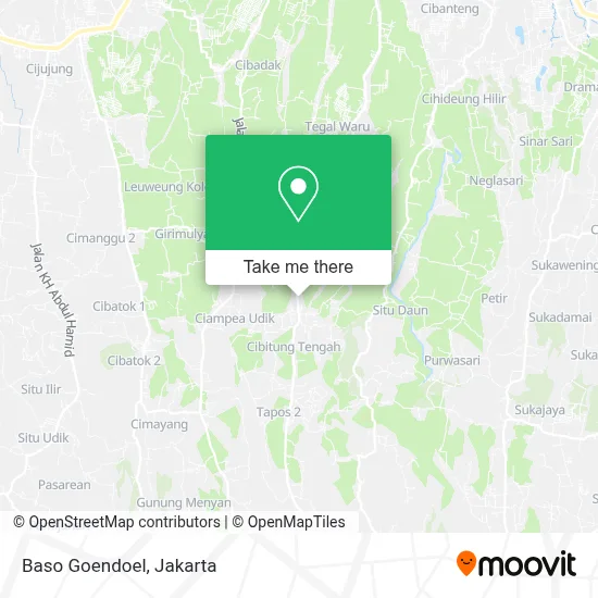 Baso Goendoel map