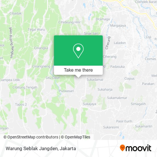 Warung Seblak Jangden map