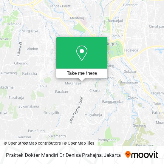 Praktek Dokter Mandiri Dr Denisa Prahajna map