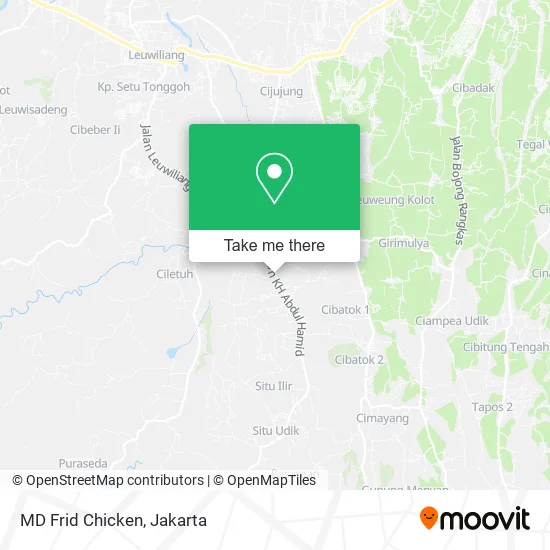MD Frid Chicken map