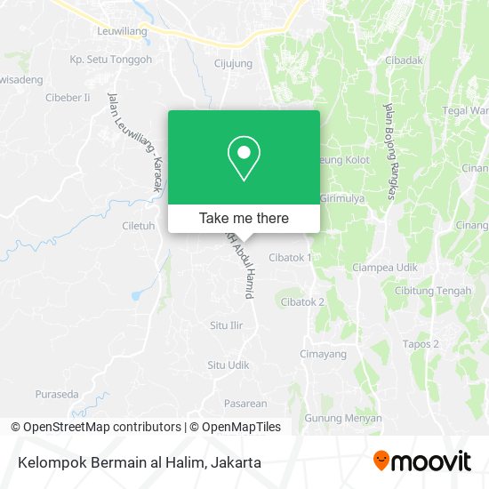 Kelompok Bermain al Halim map