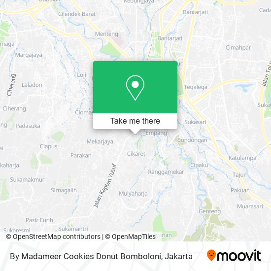 By Madameer Cookies Donut Bomboloni map