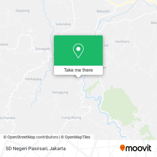 SD Negeri Pasirsari map