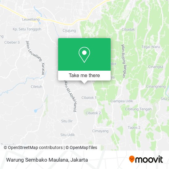 Warung Sembako Maulana map