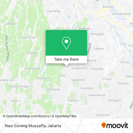 Nasi Goreng Musyaffa map