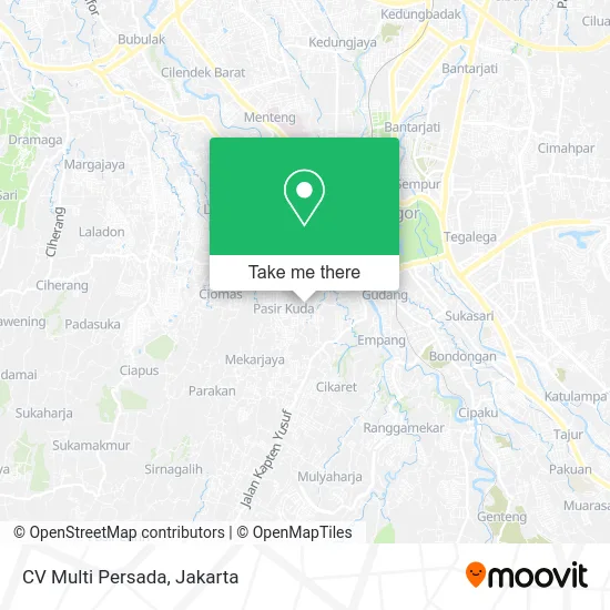 CV Multi Persada map