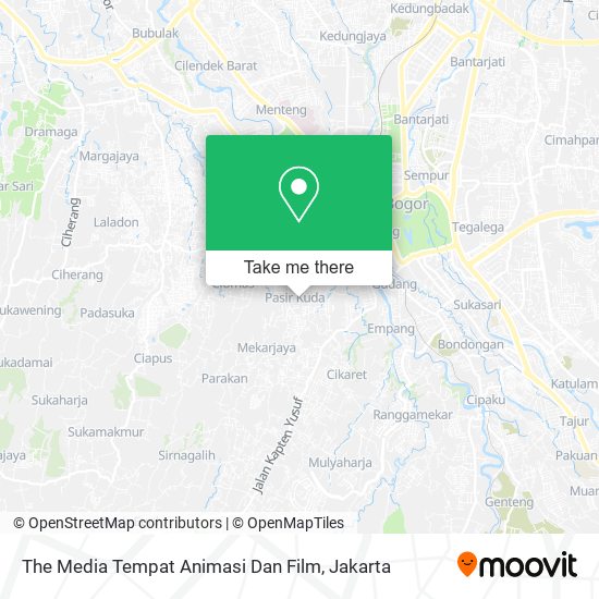 The Media Tempat Animasi Dan Film map