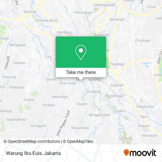 Warung Ibu Euis map