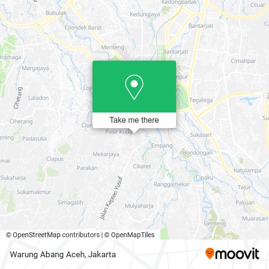 Warung Abang Aceh map