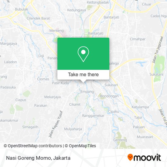 Nasi Goreng Momo map