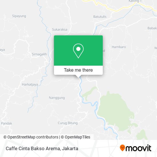 Caffe Cinta Bakso Arema map