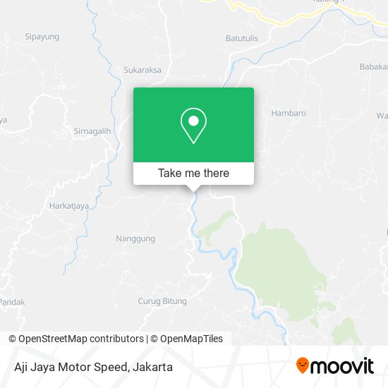 Aji Jaya Motor Speed map