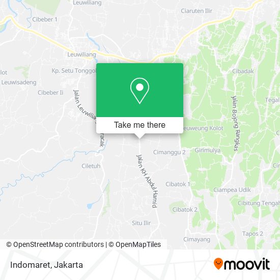 Indomaret map