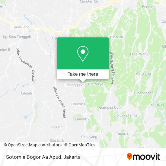 Sotomie Bogor Aa Apud map