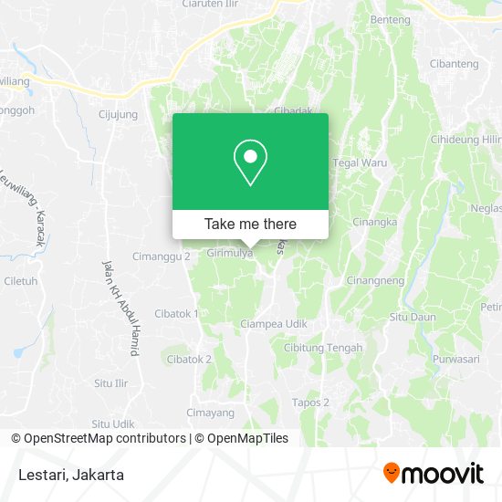 Lestari map