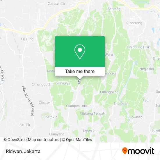 Ridwan map
