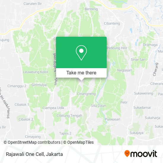 Rajawali One Cell map