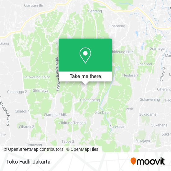 Toko Fadli map