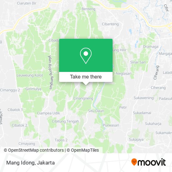 Mang Idong map