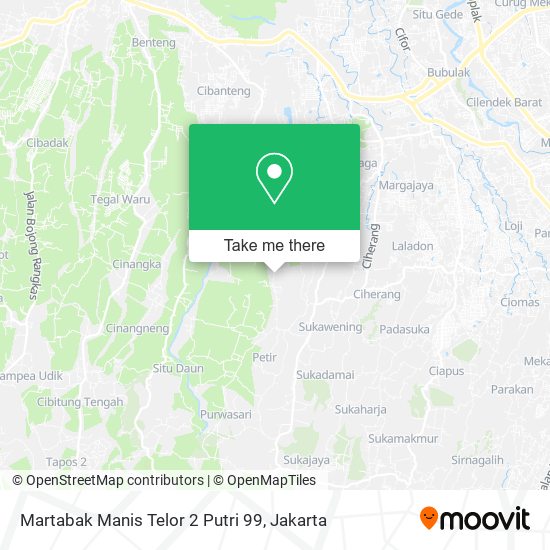 Martabak Manis Telor 2 Putri 99 map