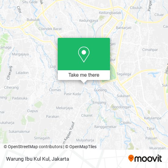 Warung Ibu Kul Kul map