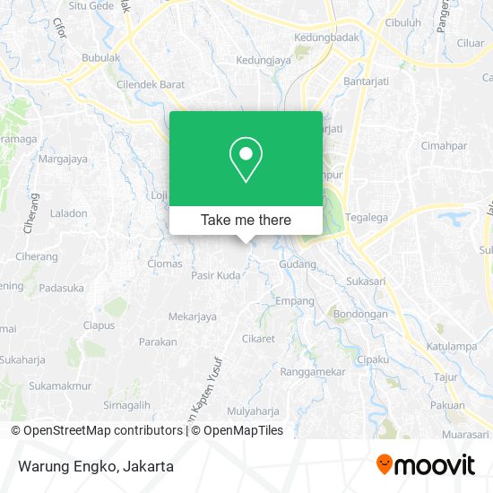 Warung Engko map