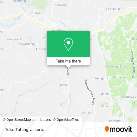 Toko Tatang map