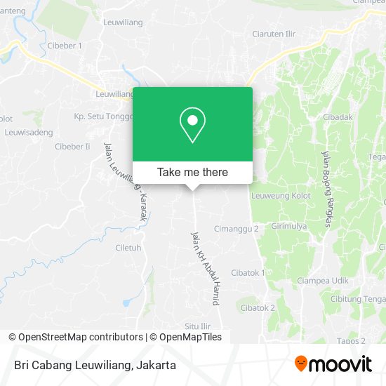 Bri Cabang Leuwiliang map