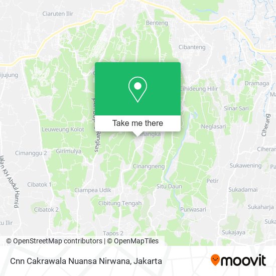 Cnn Cakrawala Nuansa Nirwana map