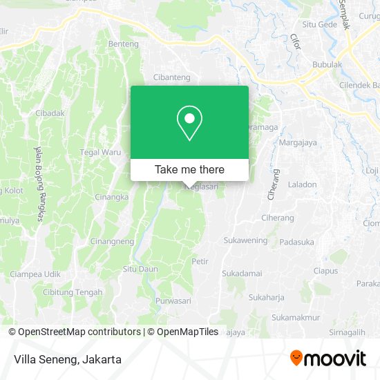 Villa Seneng map