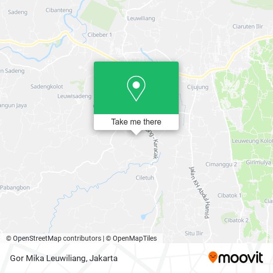 Gor Mika Leuwiliang map