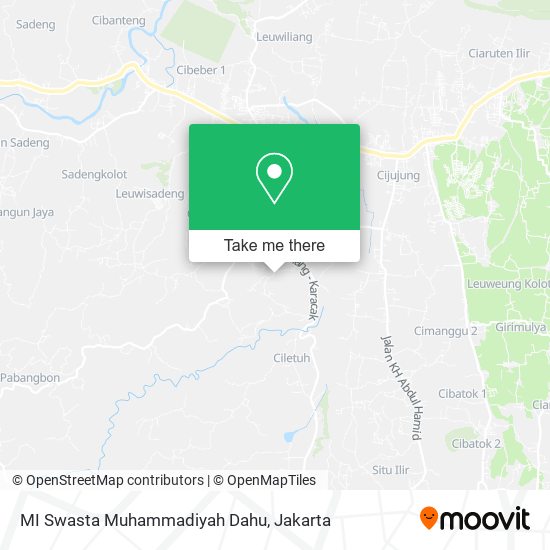 MI Swasta Muhammadiyah Dahu map