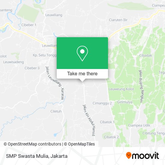 SMP Swasta Mulia map