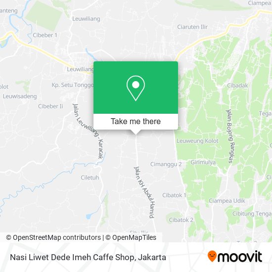 Nasi Liwet Dede Imeh Caffe Shop map