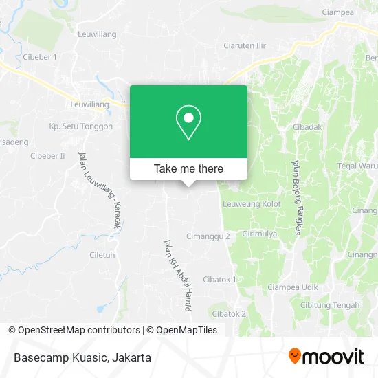 Basecamp Kuasic map