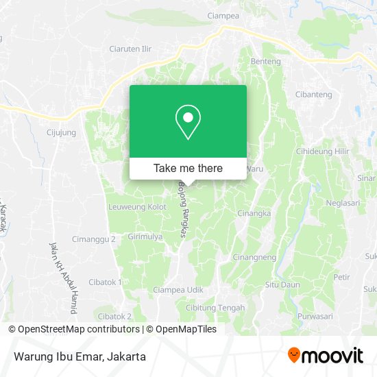 Warung Ibu Emar map