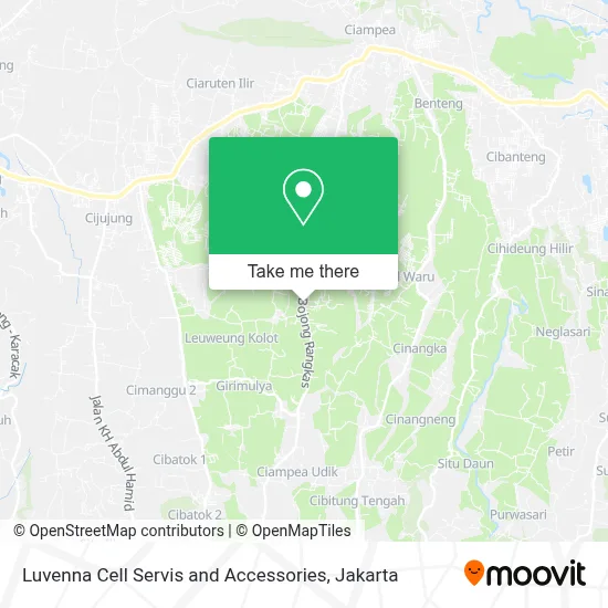Luvenna Cell Servis and Accessories map