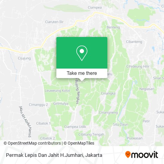 Permak Lepis Dan Jahit H.Jumhari map