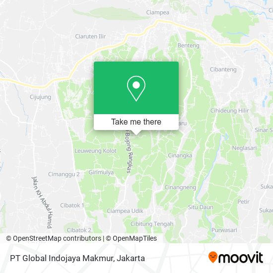 PT Global Indojaya Makmur map