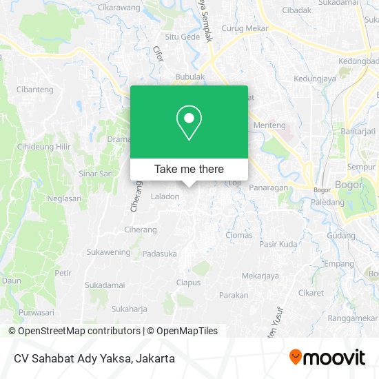 CV Sahabat Ady Yaksa map