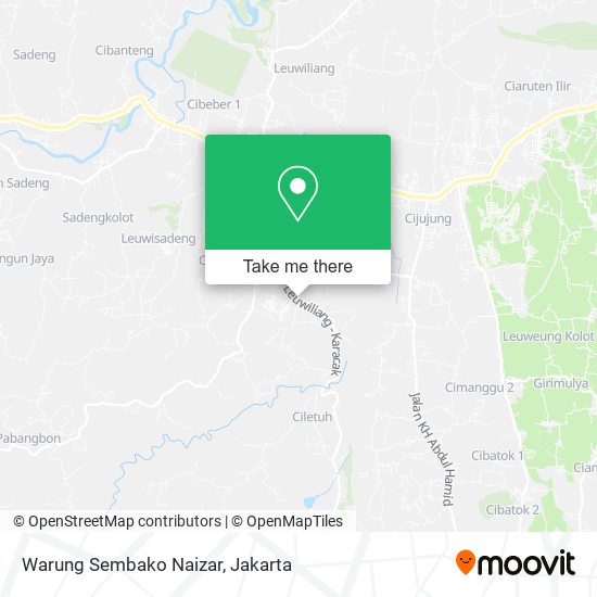 Warung Sembako Naizar map