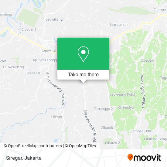 Siregar map