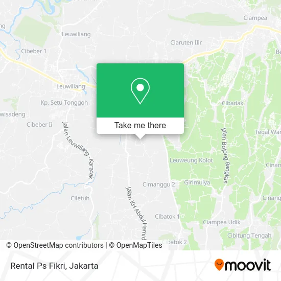 Rental Ps Fikri map