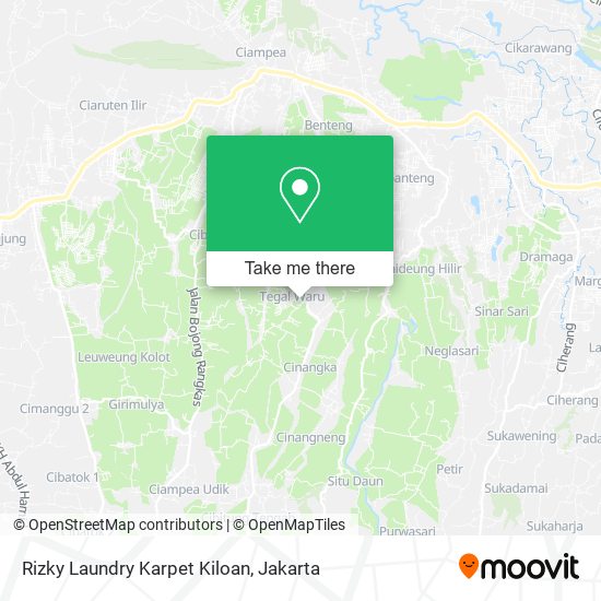 Rizky Laundry Karpet Kiloan map