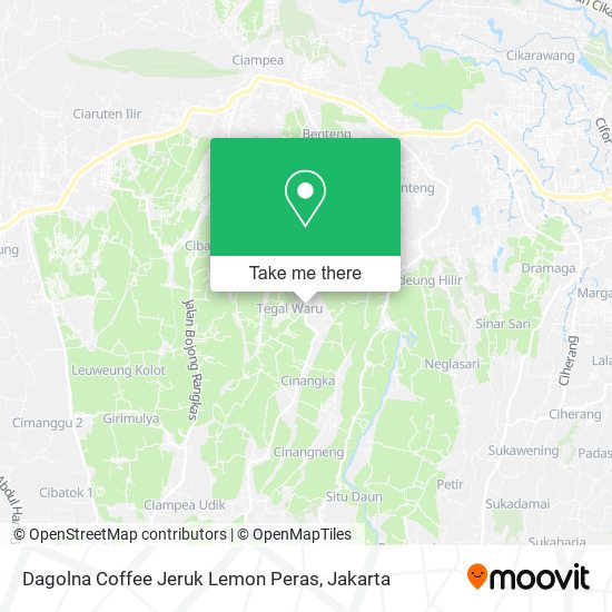 Dagolna Coffee Jeruk Lemon Peras map