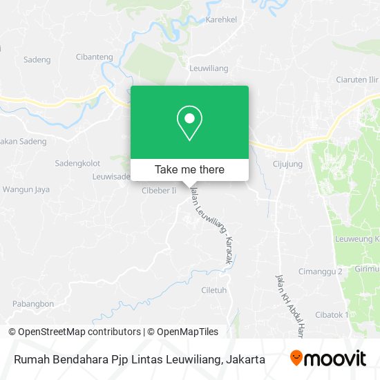 Rumah Bendahara Pjp Lintas Leuwiliang map