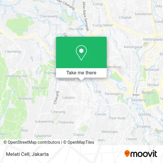 Melati Cell map
