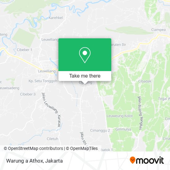 Warung a Athox map