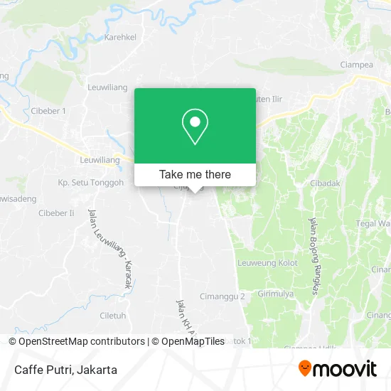 Caffe Putri map